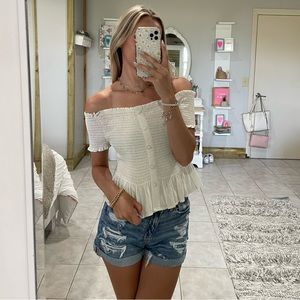 Iris Off the Shoulder Top